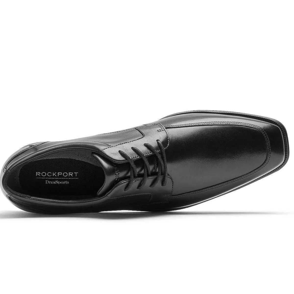 Rockport Avental de trabalho masculino Dressports Toe Oxford Preto*Homens