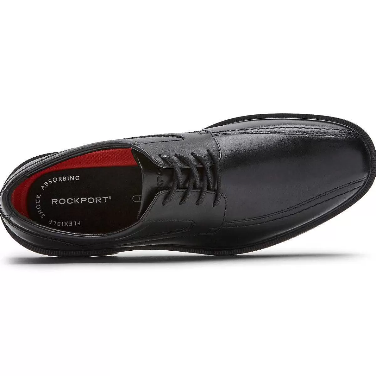 Rockport Biqueira de bicicleta masculina Parsons Oxford Preto*Homens