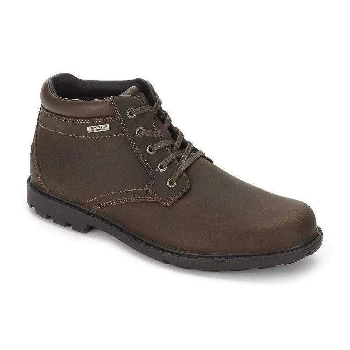 Rockport Bota impermeável masculina Rugged Bucks bronzeado*Homens