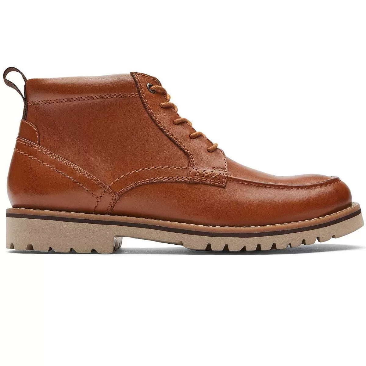 Rockport Bota Mitchell Moc masculina bronzeado*Homens