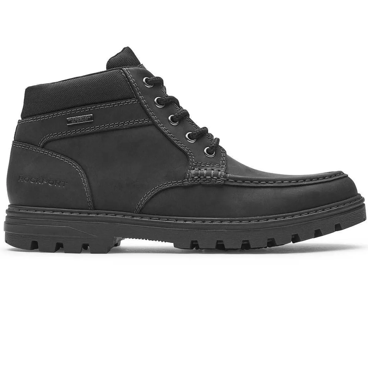 Rockport Bota Moc impermeável masculina pronta para o clima Léia de trigo*Homens