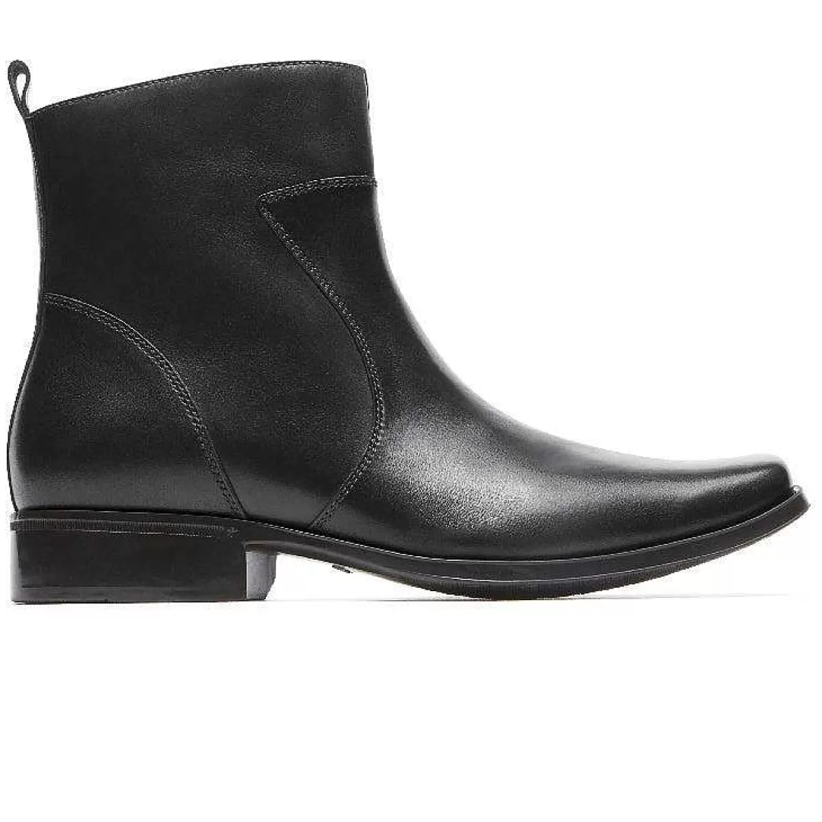 Rockport Bota Toloni Masculina de Alta Tendência Preto*Homens