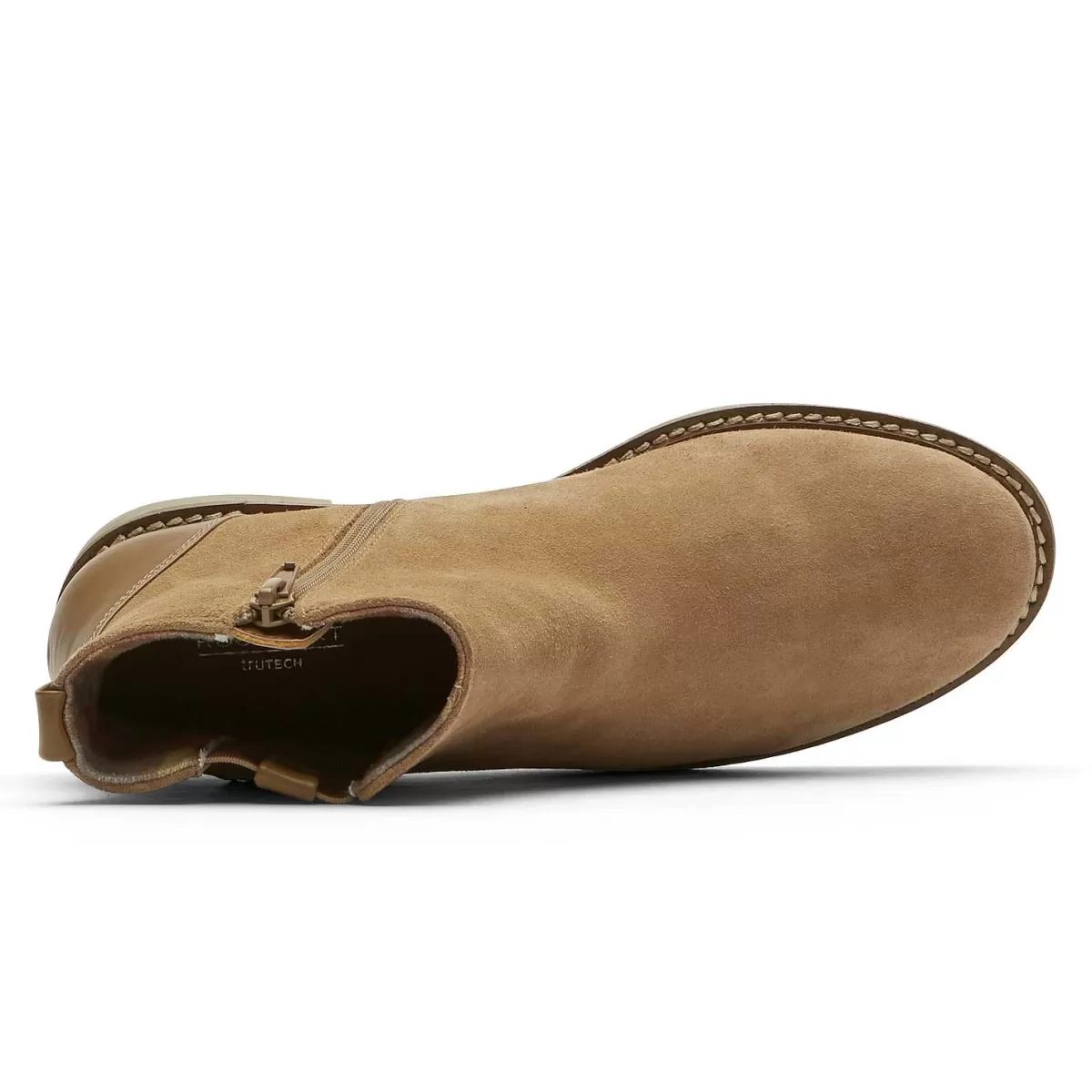 Rockport Botinha Kacey Feminina Mocha Latte Camurça*Mulher