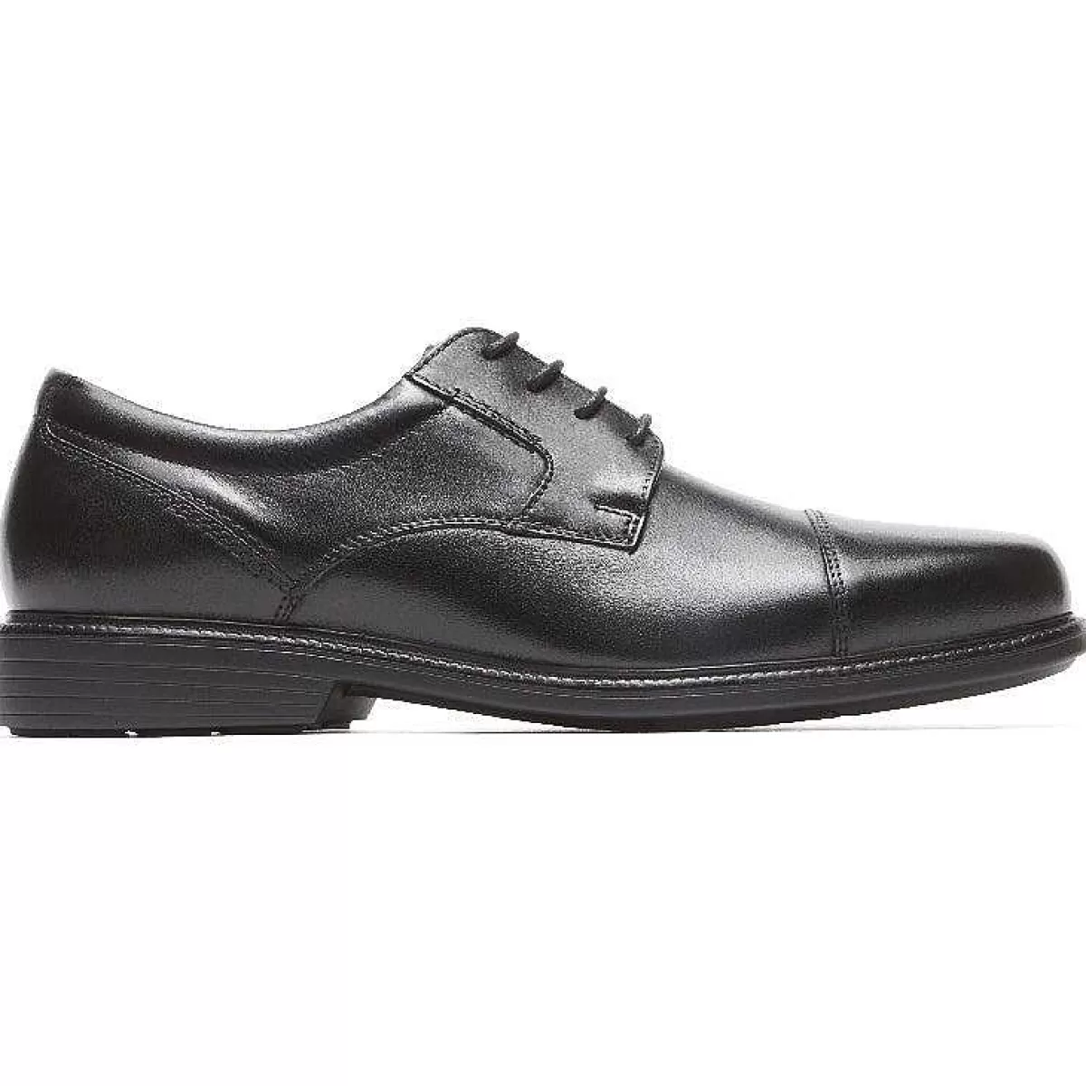 Rockport Charles Road Cap Toe Oxford masculino Preto*Homens