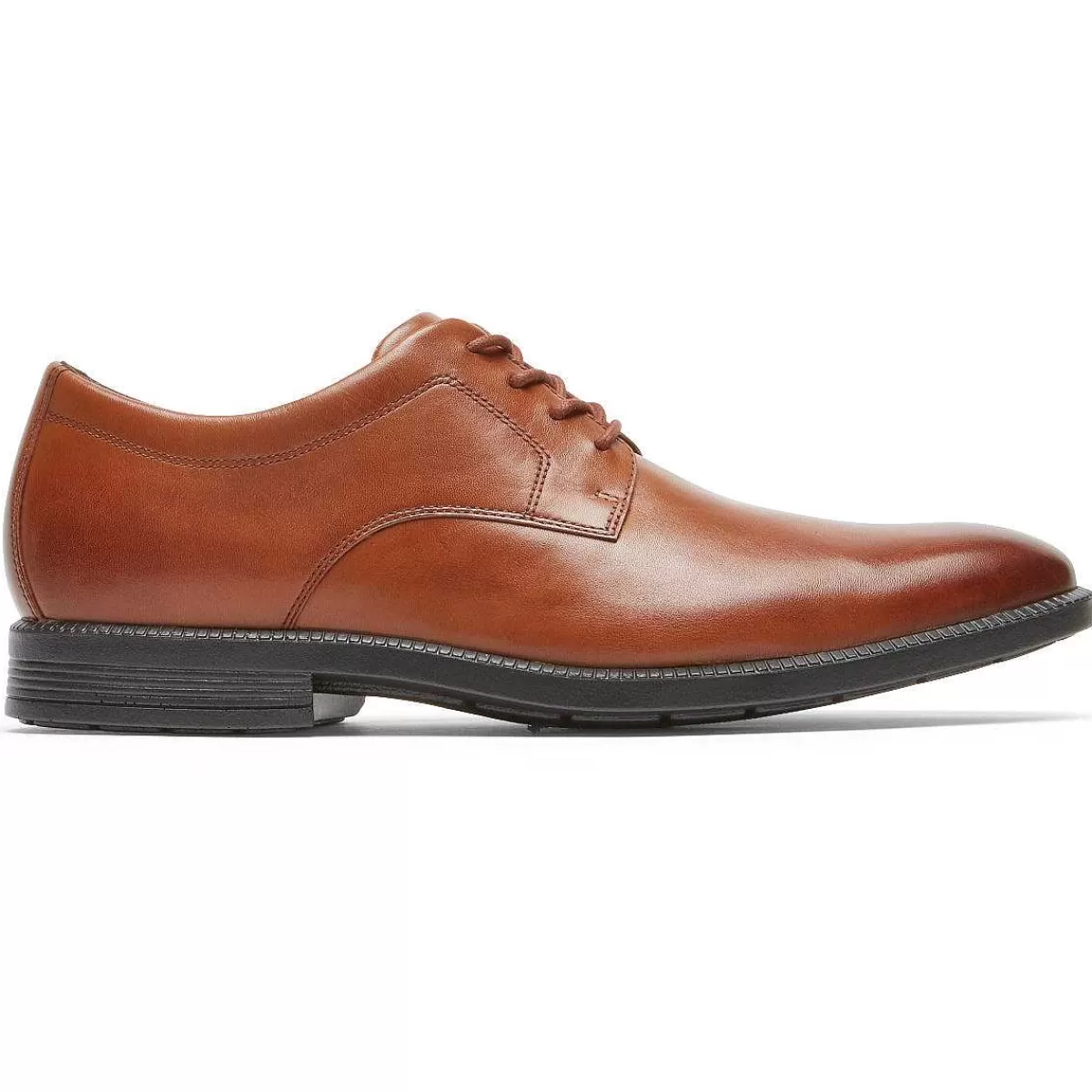 Rockport Dressports Masculino Plus Biqueira Simples Oxford Bronzeado Britânico*Homens