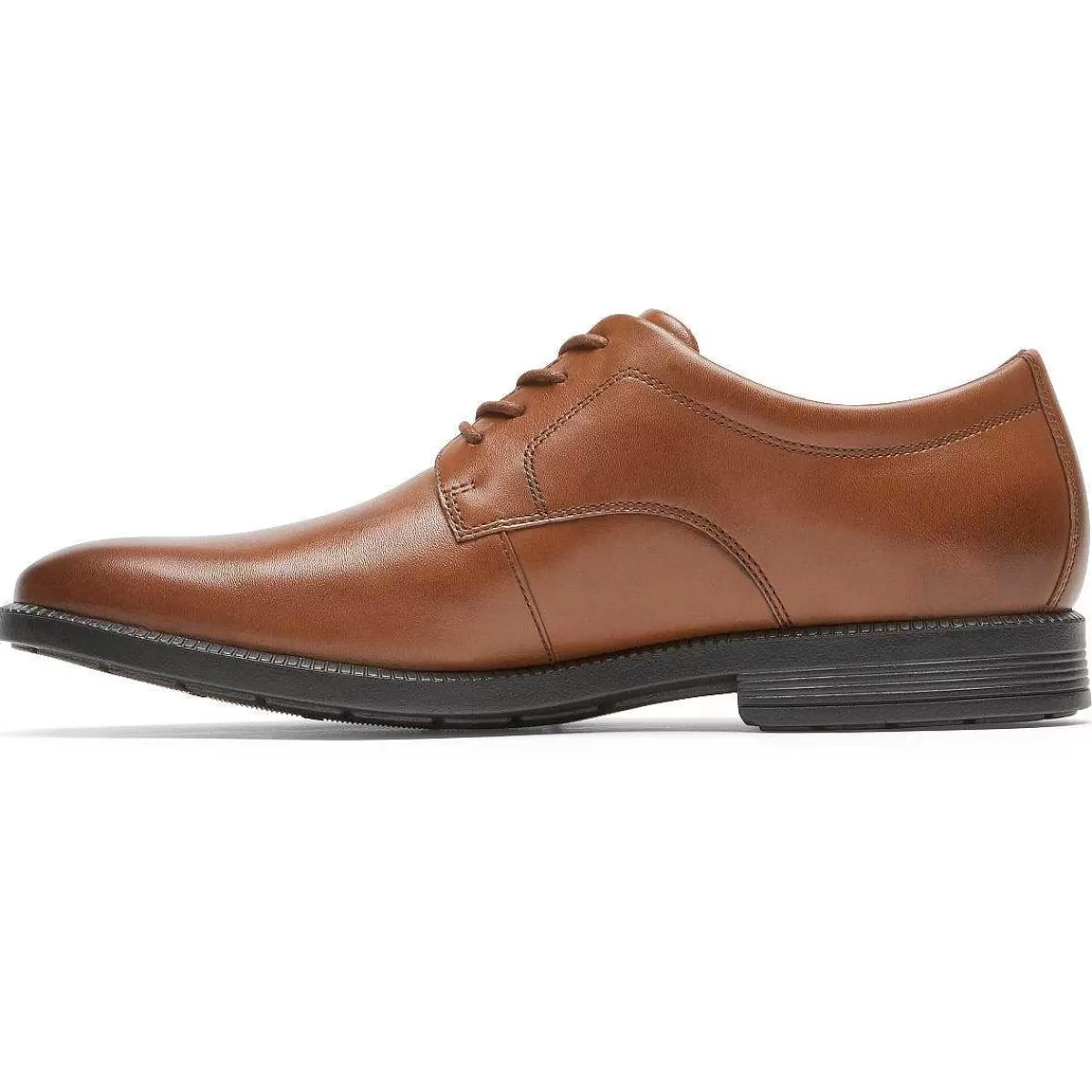 Rockport Dressports Masculino Plus Biqueira Simples Oxford Bronzeado Britânico*Homens