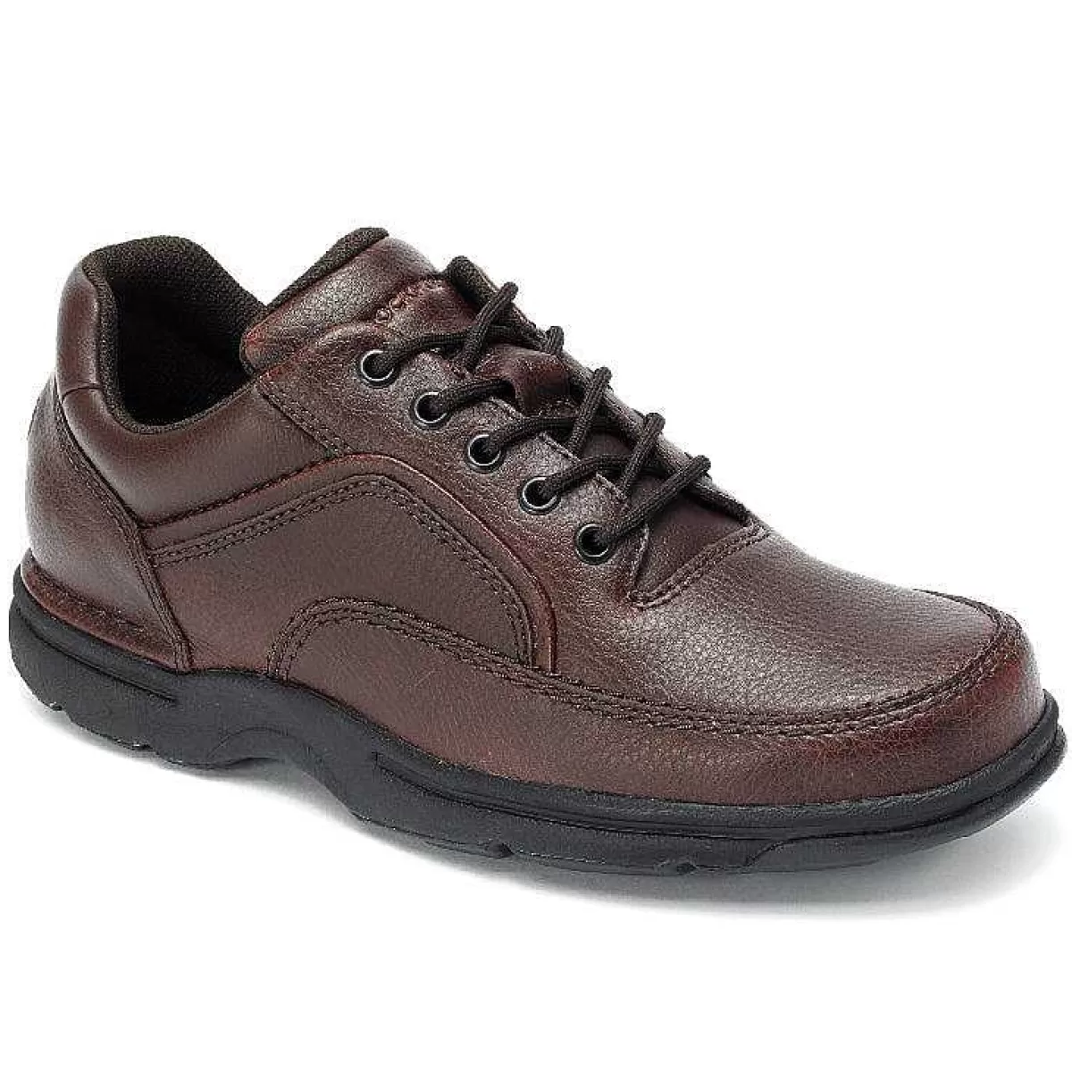 Rockport Masculino Ridgefield Eureka com cordões Tan Lea*Homens