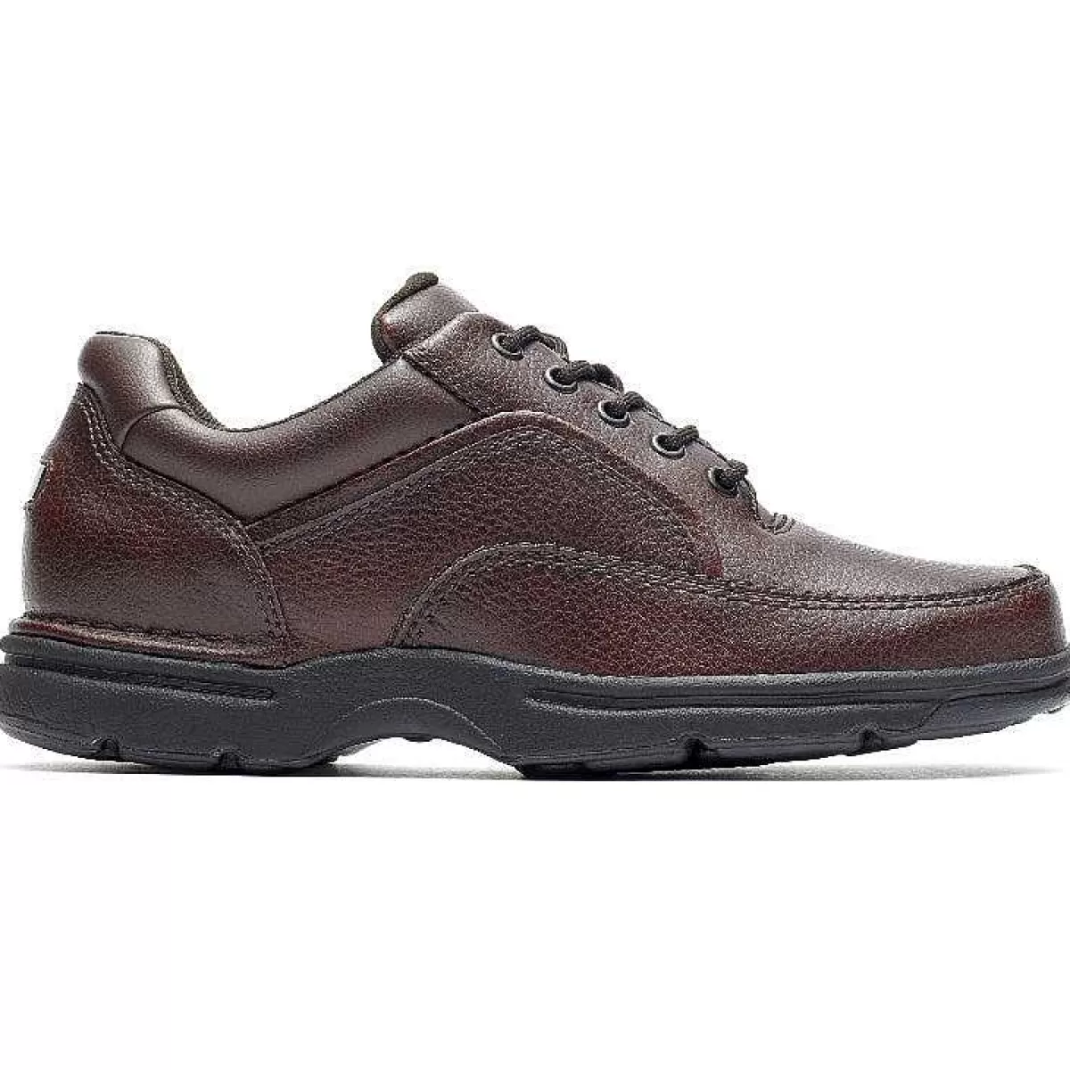 Rockport Masculino Ridgefield Eureka com cordões Chocolate Nobuck*Homens