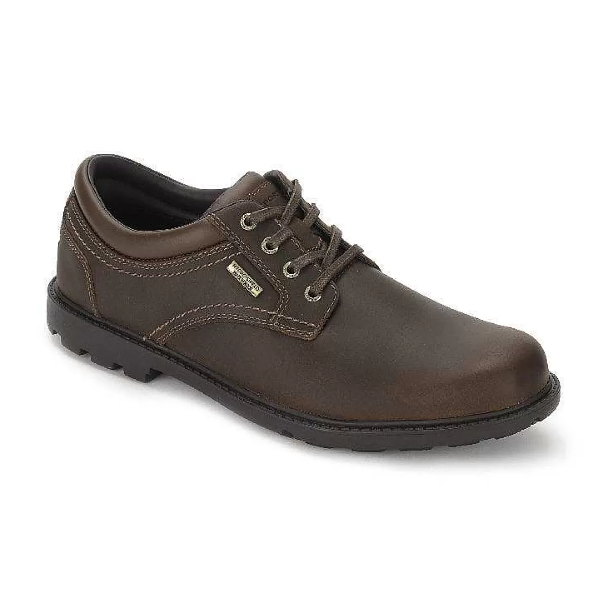 Rockport Masculino Storm Surge Biqueira Simples Oxford bronzeado*Homens