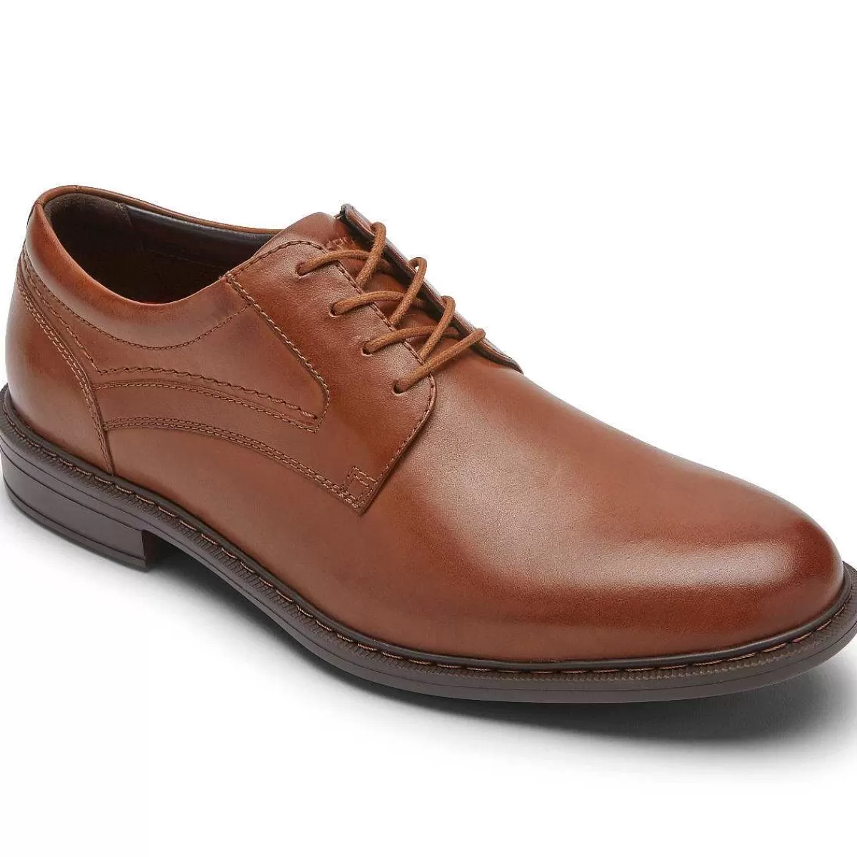 Rockport Masculino Tanner Biqueira Simples Oxford Conhaque*Homens