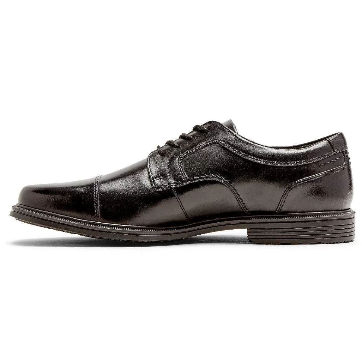 Rockport Masculino Taylor impermeável boné biqueira Oxford Preto*Homens