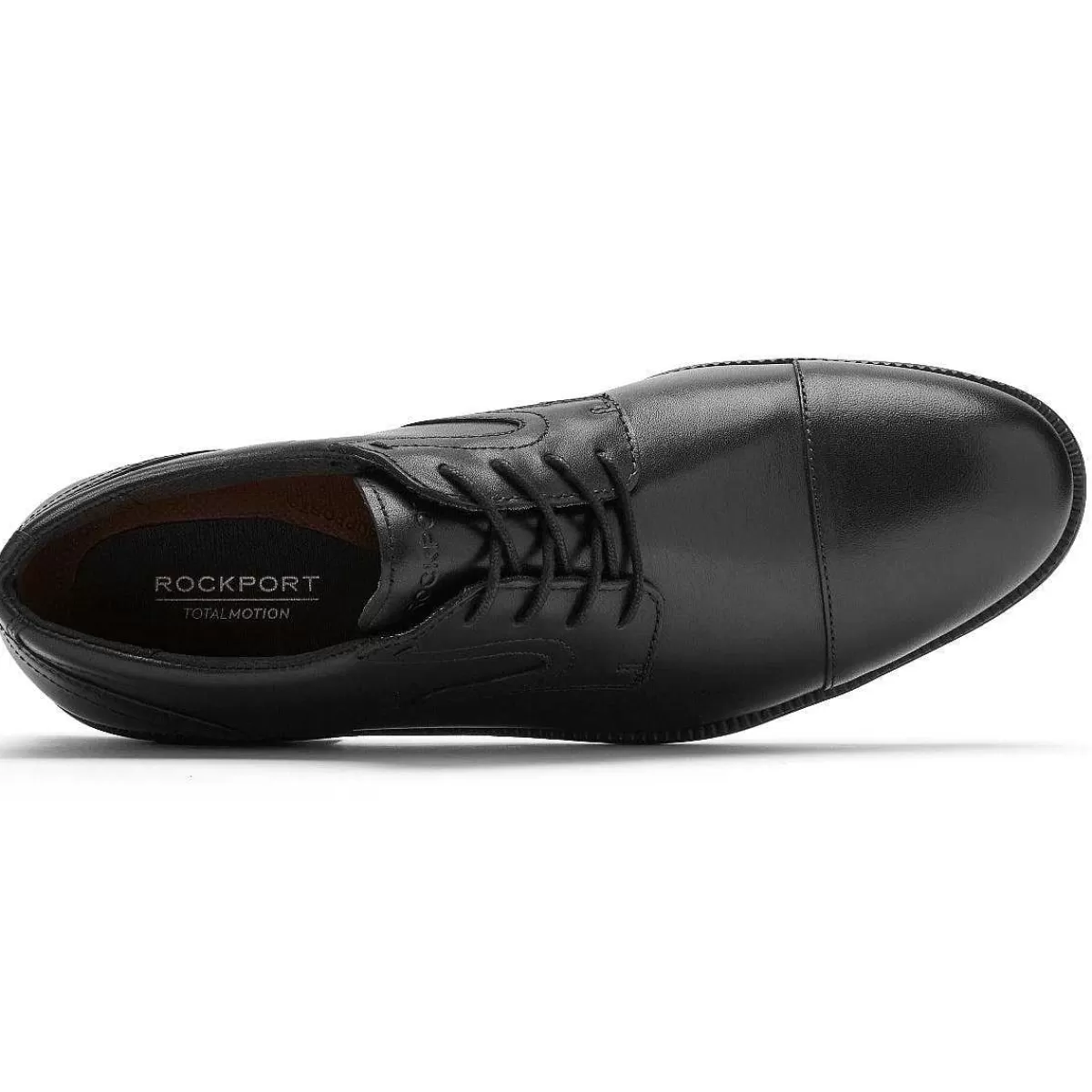 Rockport Masculino Total Motion Dressport Cap Toe Oxford Preto*Homens