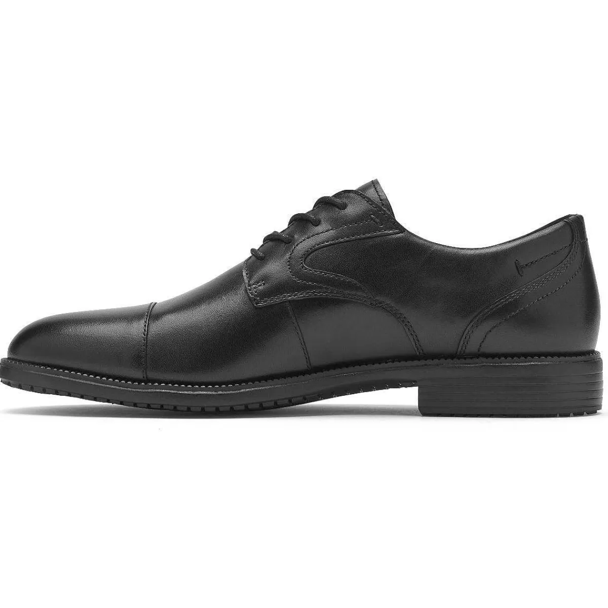 Rockport Masculino Total Motion Dressport Cap Toe Oxford Preto*Homens