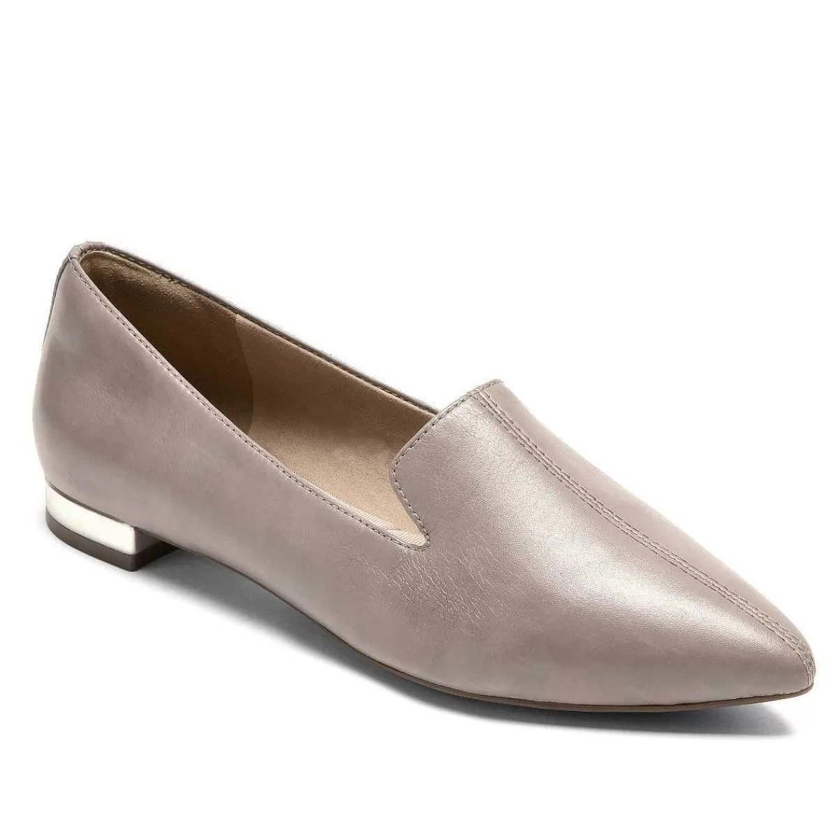 Rockport Mocassim Adelyn Total Motion Feminino Dover Gray Lthr*Mulheres