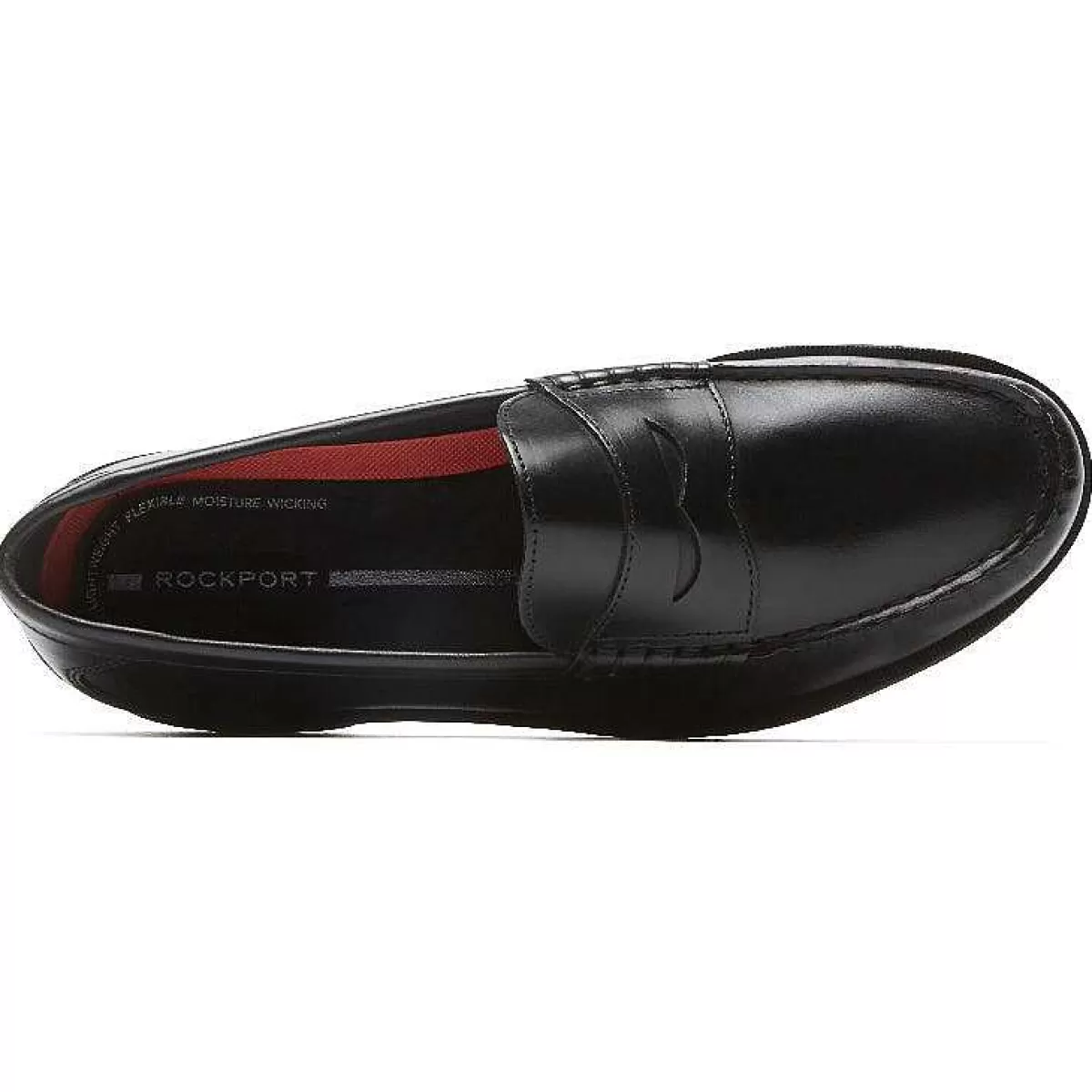 Rockport Mocassim de preparação moderna masculino Preto*Homens