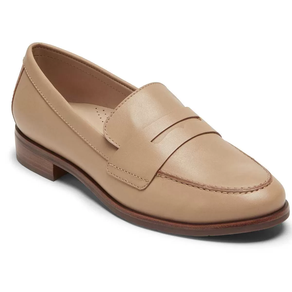 Rockport Mocassim Sena Penny Feminino Nude Lthr*Mulheres