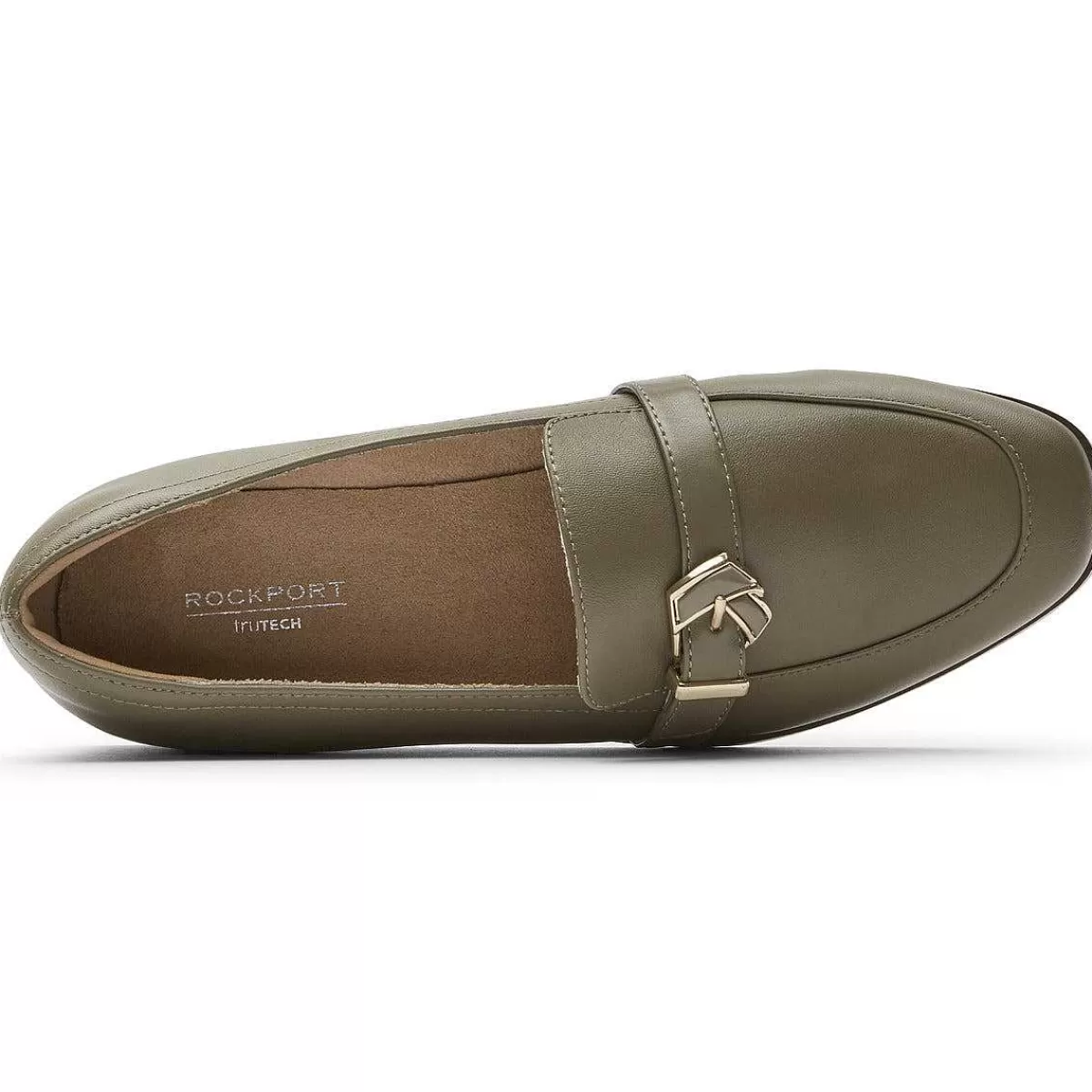 Rockport Mocassim Susana Knot Feminino Floresta Lthr*Mulheres