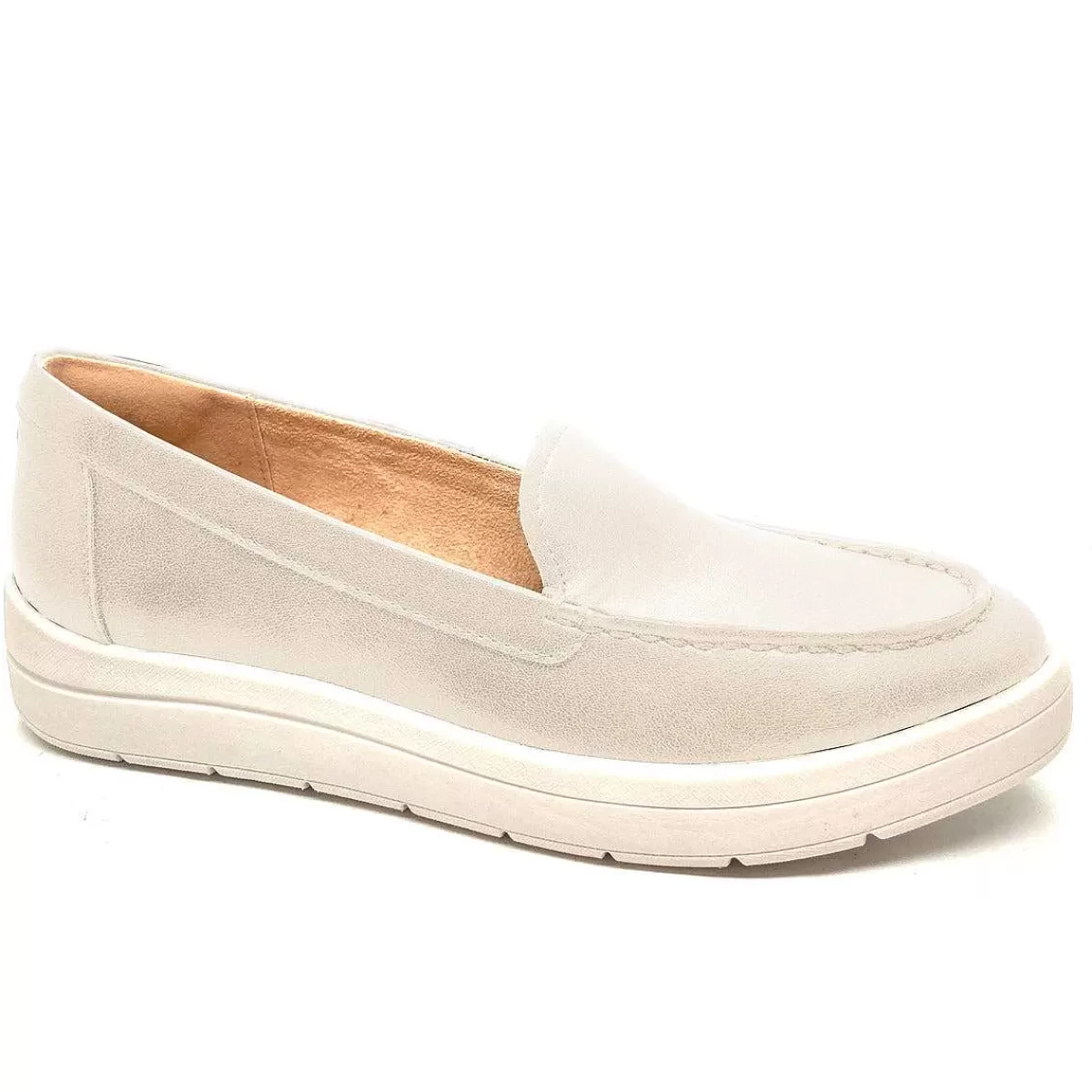 Rockport Mocassim Truflex Navya Feminino Baunilha*Mulheres