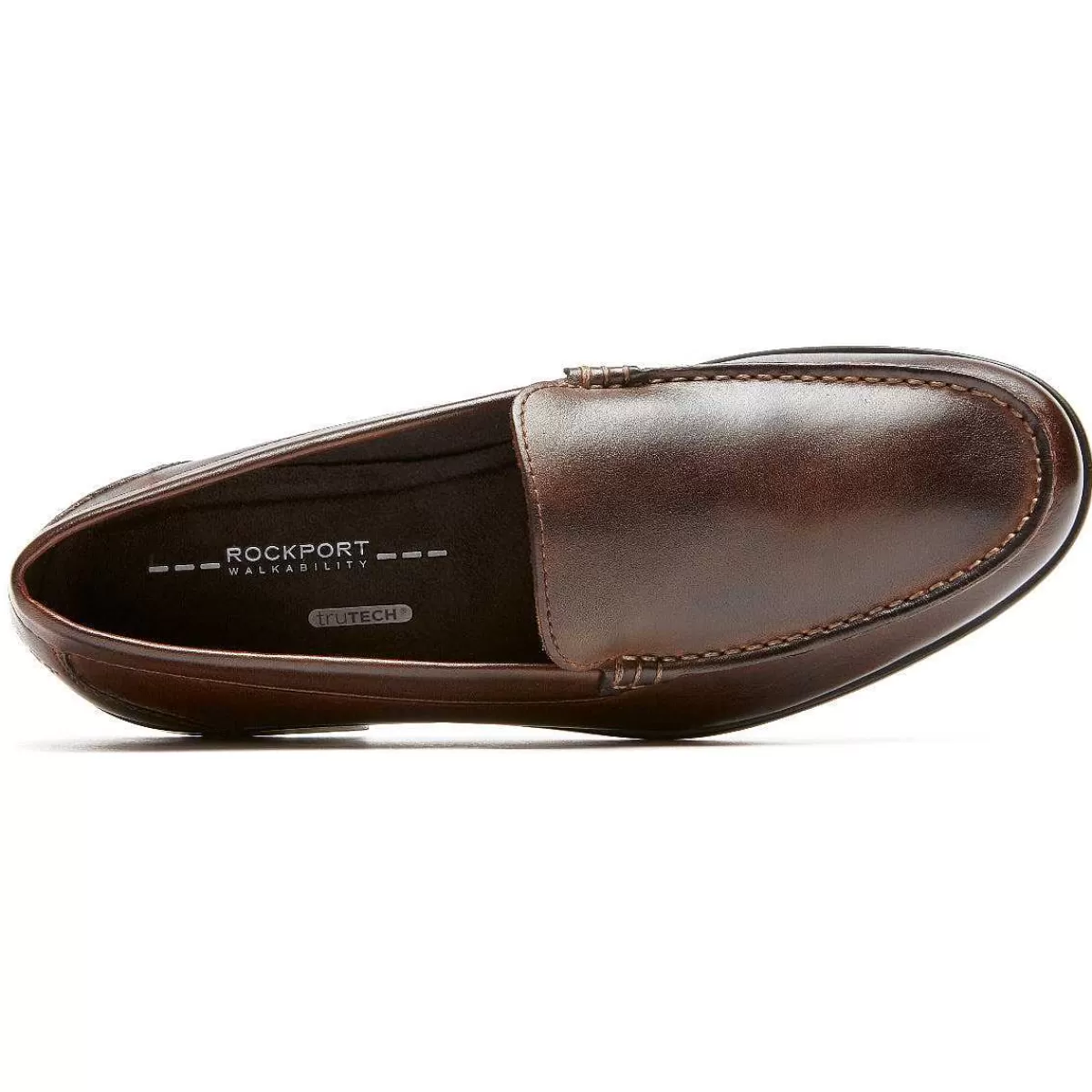 Rockport Mocassim Veneziano Clássico Masculino Marrom escuro*Homens