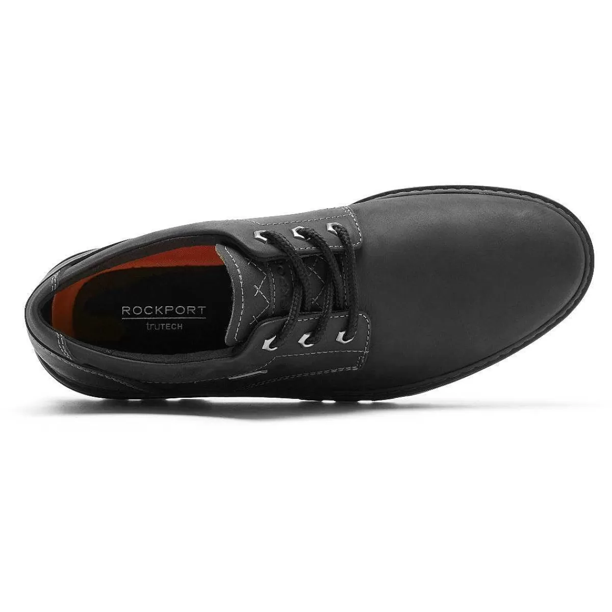 Rockport O clima masculino ou Oxford não impermeável Couro preto*Homens