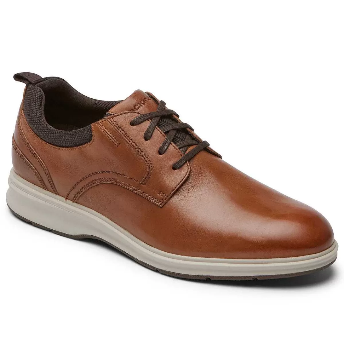 Rockport Oxford masculino Total Motion City com bico liso Preto*Homens