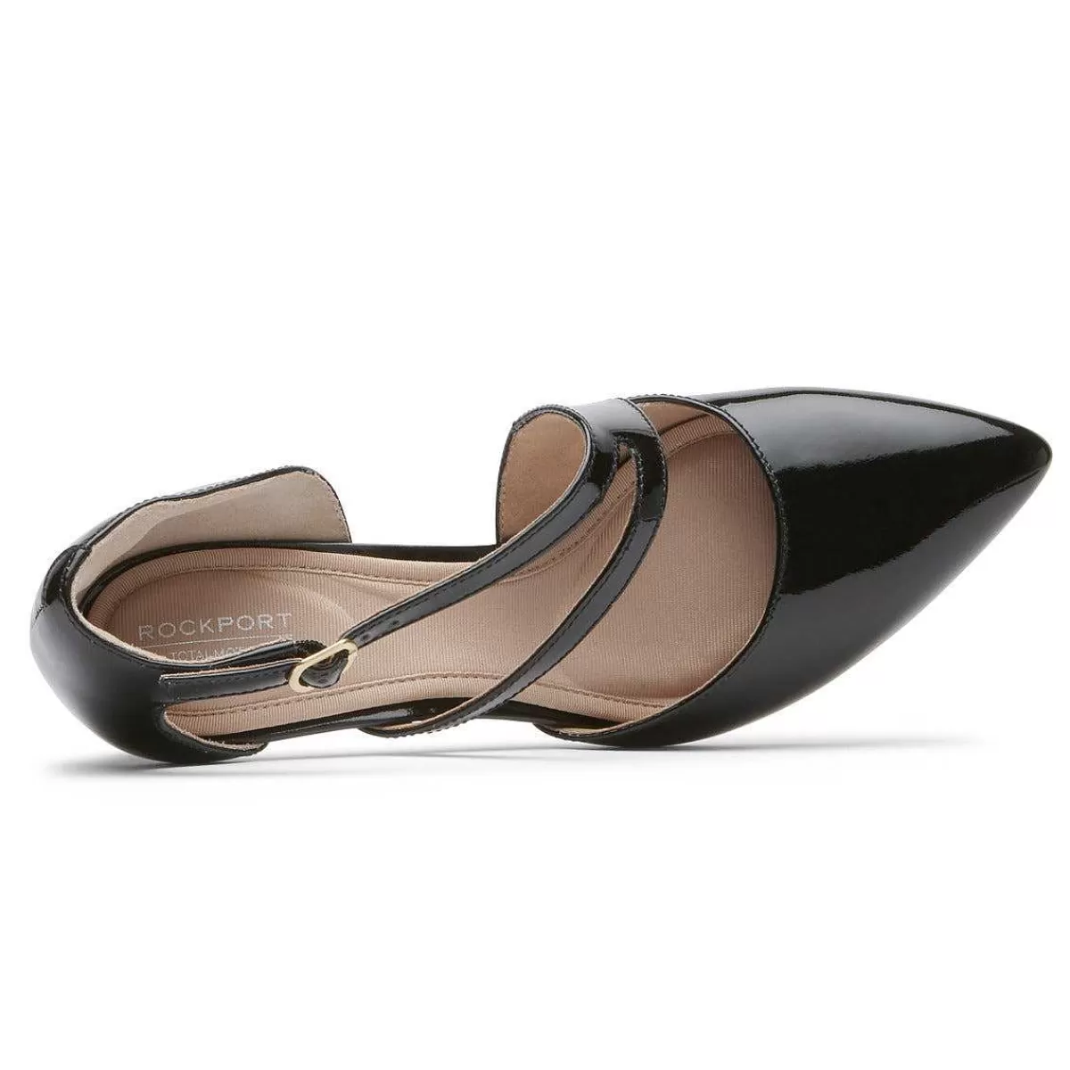 Rockport Salto assimétrico Sheehan Total Motion feminino Patente Farro*Mulheres