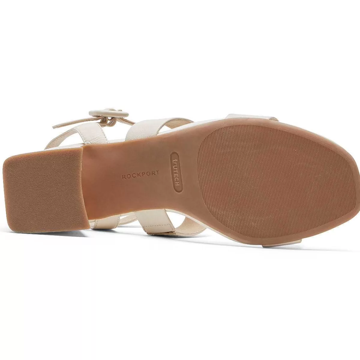 Rockport Salto com tiras Farrah feminino Baunilha*Mulheres