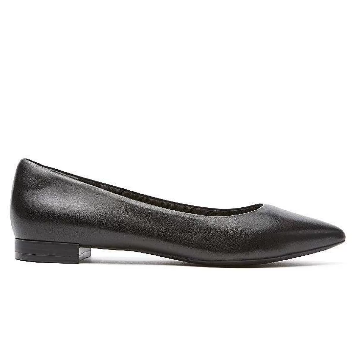 Rockport Sapatilhas femininas Total Motion Adelyn Ballet Glamour Preto*Mulheres