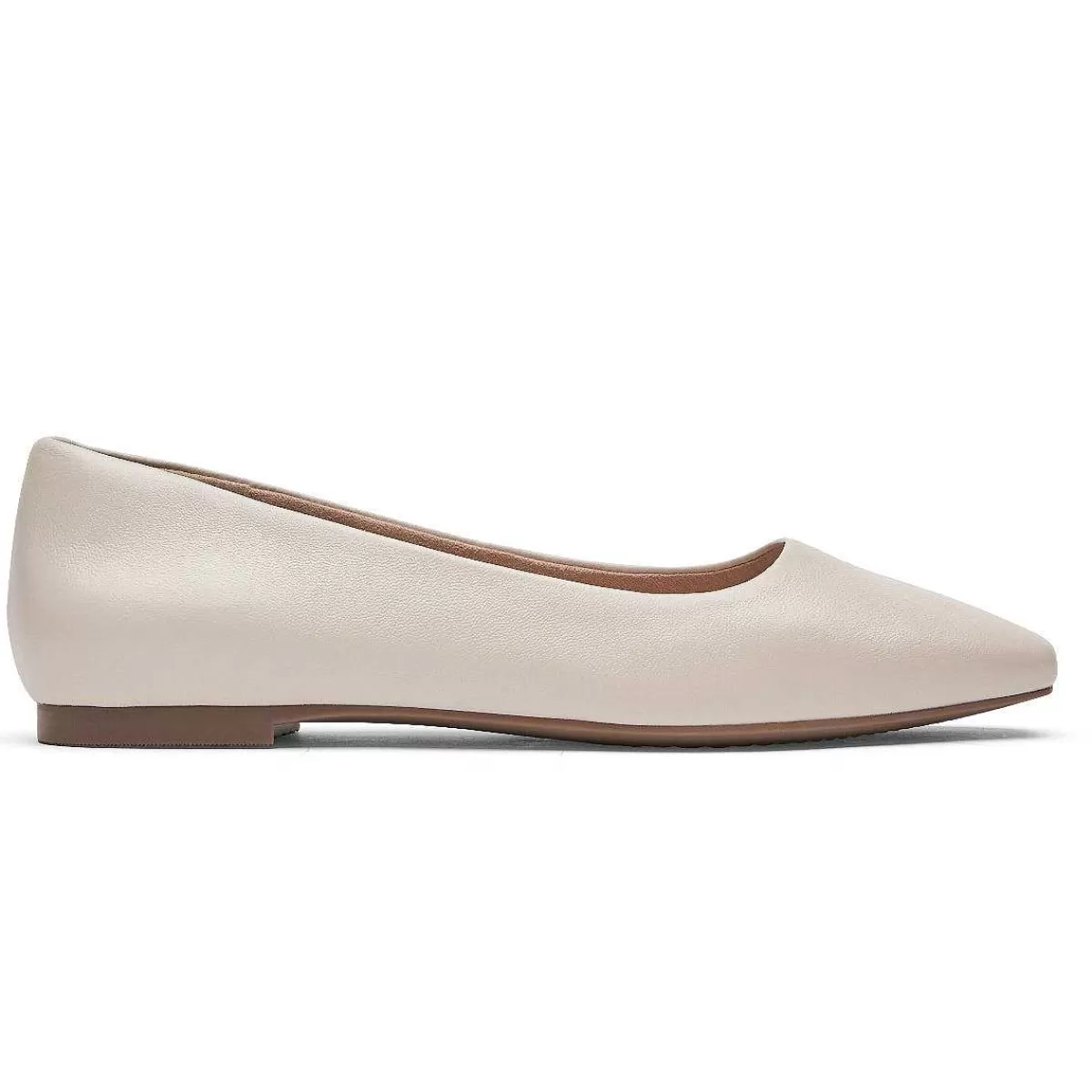 Rockport Sapatilhas femininas Total Motion Laylani Plain Ballet Baunilha*Mulheres