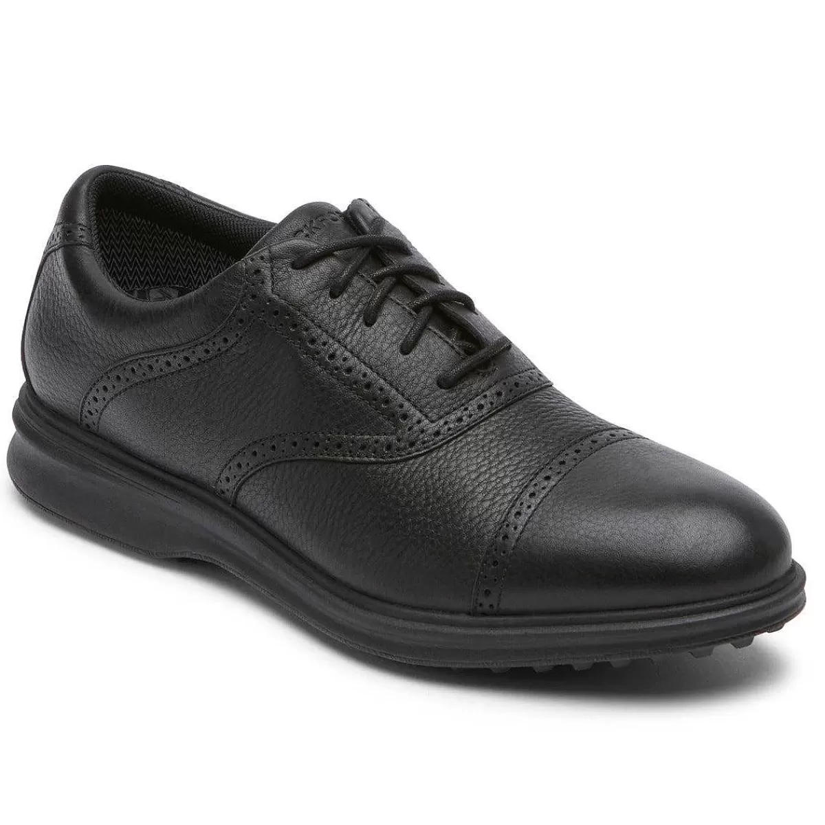 Rockport Sapato de golfe masculino Total Motion Links Preto*Homens