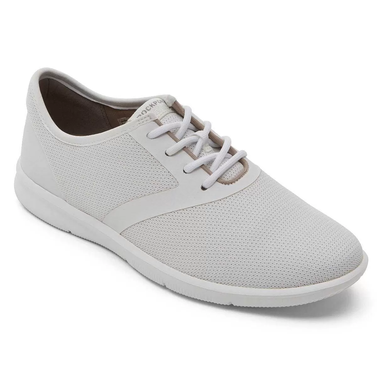 Rockport Tênis feminino lavável Ayva Branco*Mulher