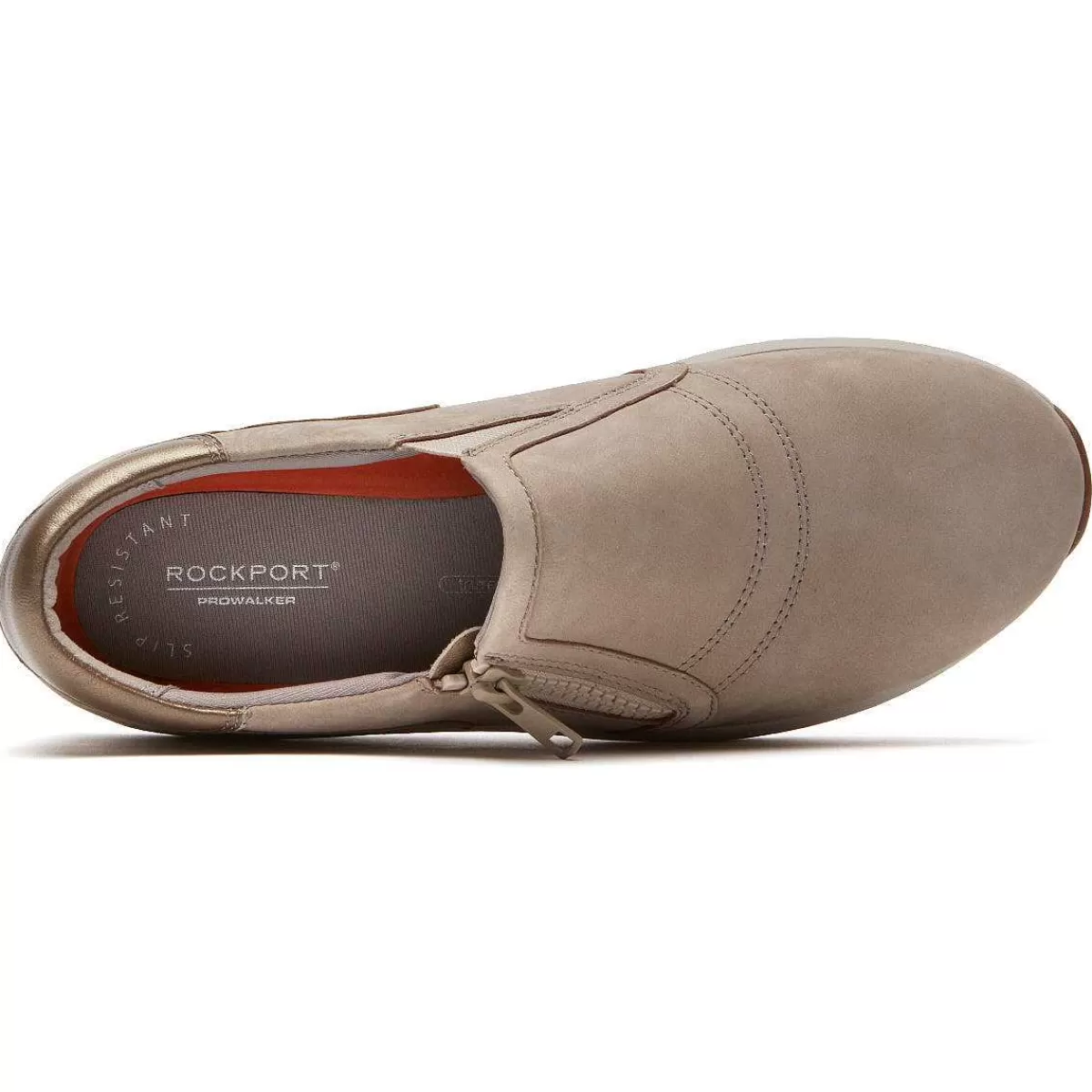 Rockport Tênis feminino Prowalker Trustride slip-on cinza*Mulher