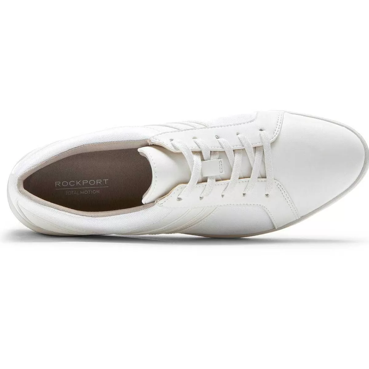 Rockport Tênis feminino Total Motion Lillie Branco*Mulher