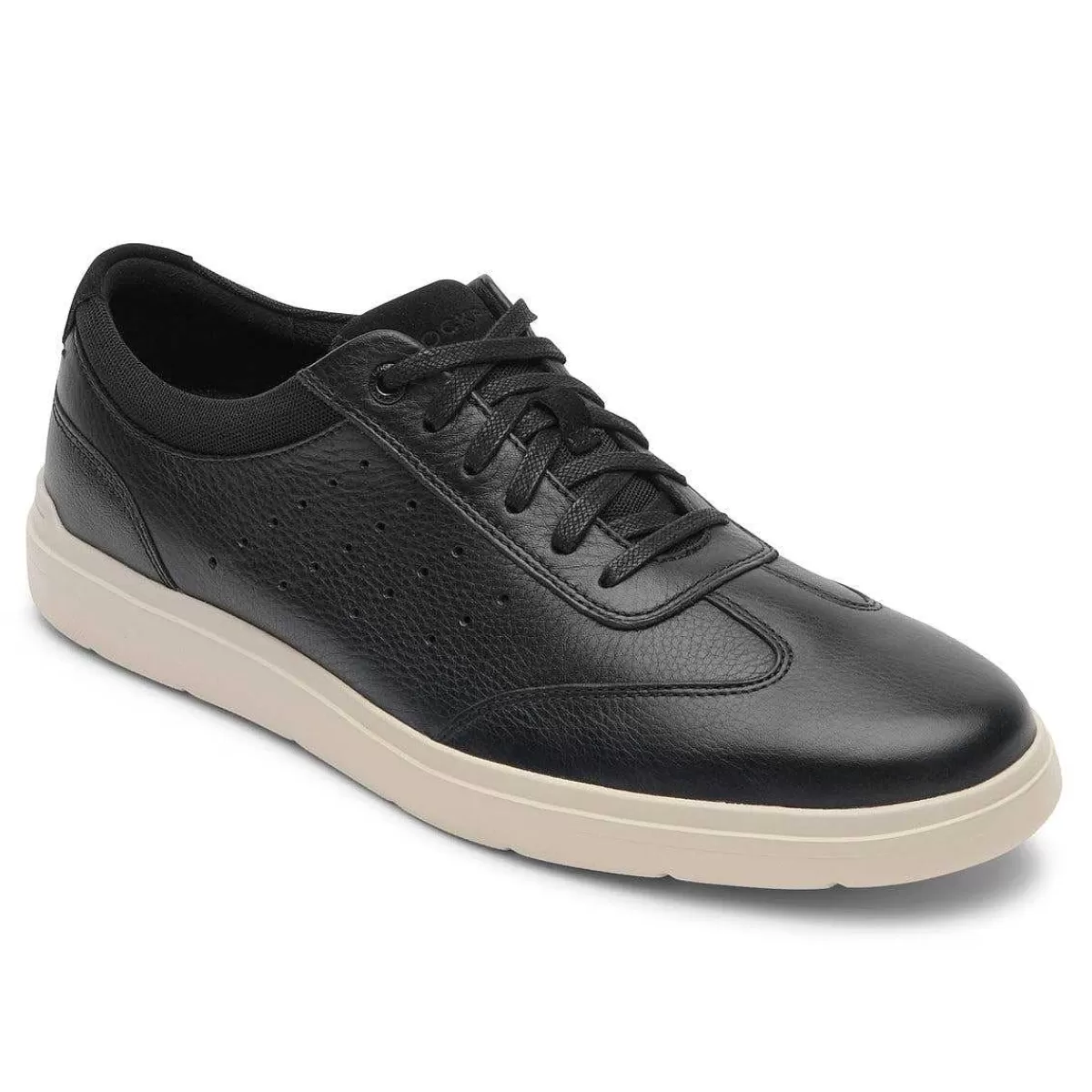 Rockport Tênis masculino Ubal Total Motion Court T-Toe Areia rochosa*Homens